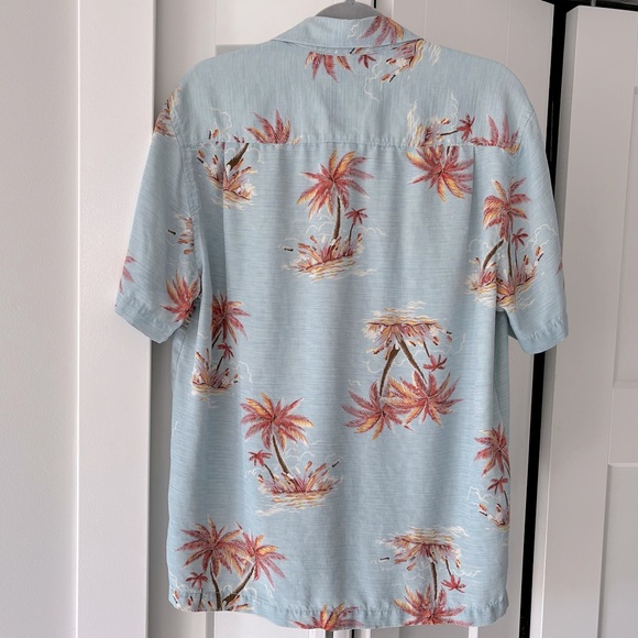 Tommy Bahama Men’s Short Sleeve Shirt 100% Silk Island Modern Fit Size Medium - Picture 6 of 8